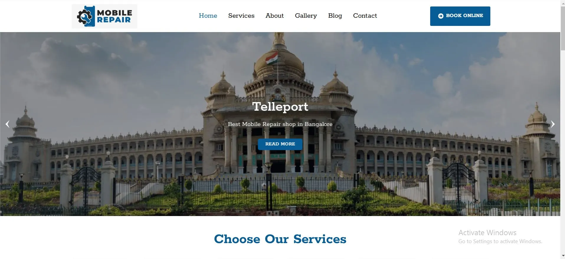 Telleport Best Mobile Repair in Bangalore Website develooped by Yaseen Pasha Software Engineer Bangalore