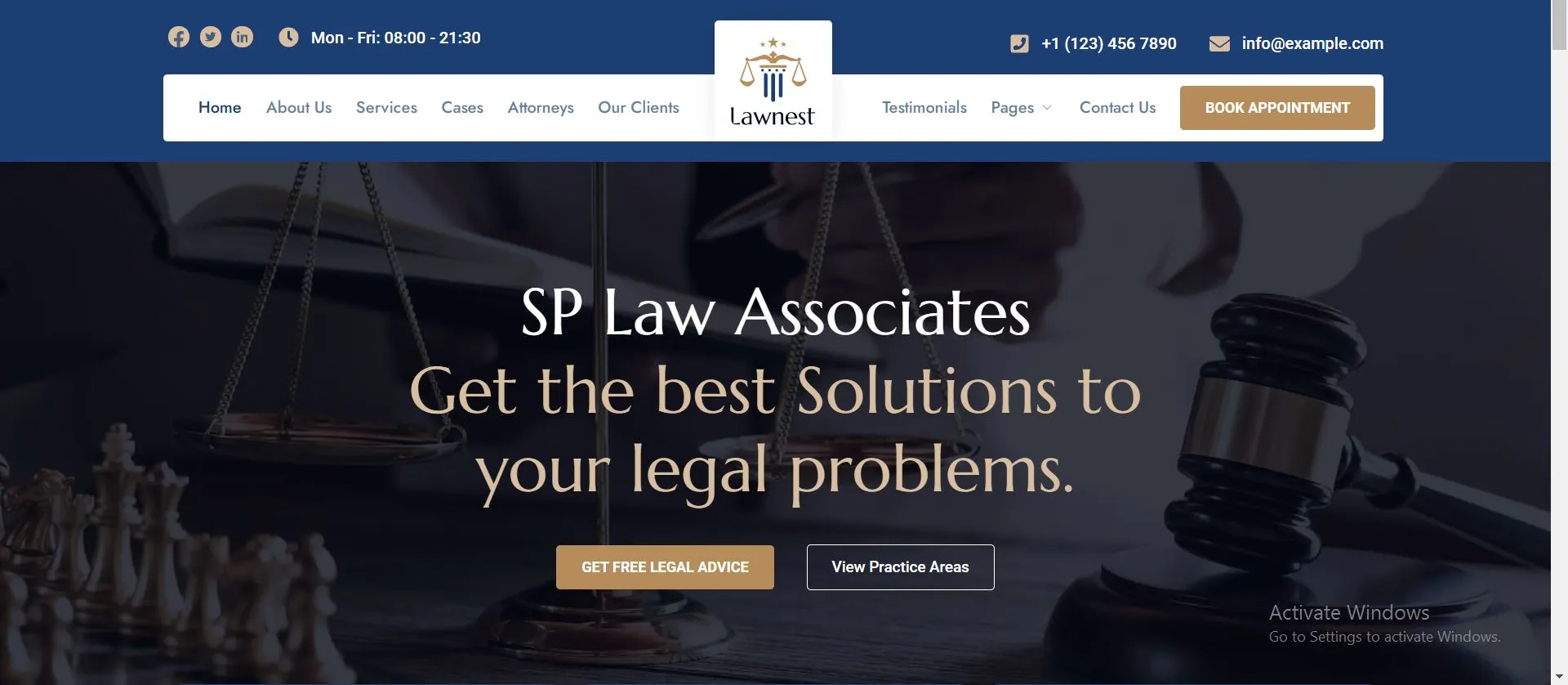 SP Law Associates Bangalore Website Developed by Yaseen Pasha Software engineer Bangalore