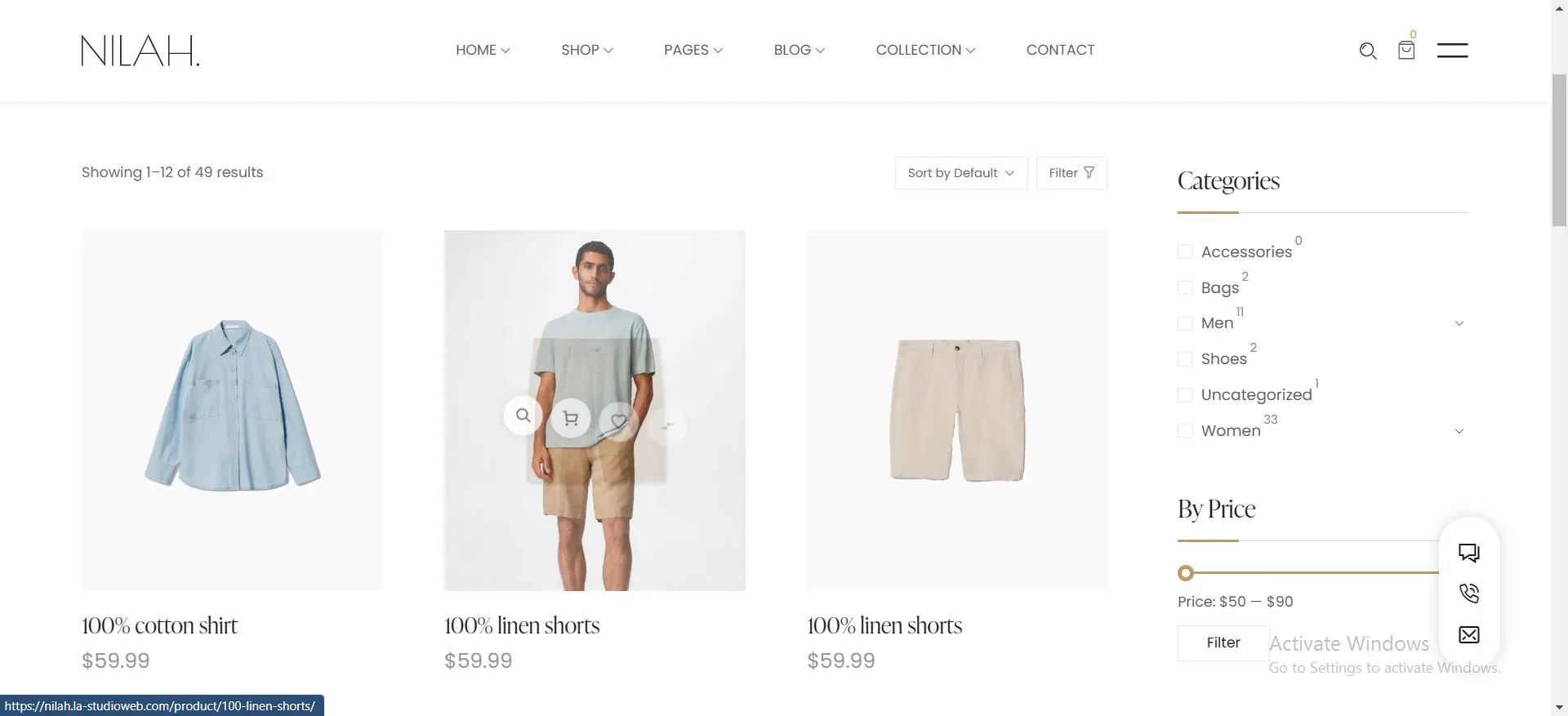 Studio 28 Clothing ecommerce website developed by Yaseen Pasha Software Engineer Bangalore